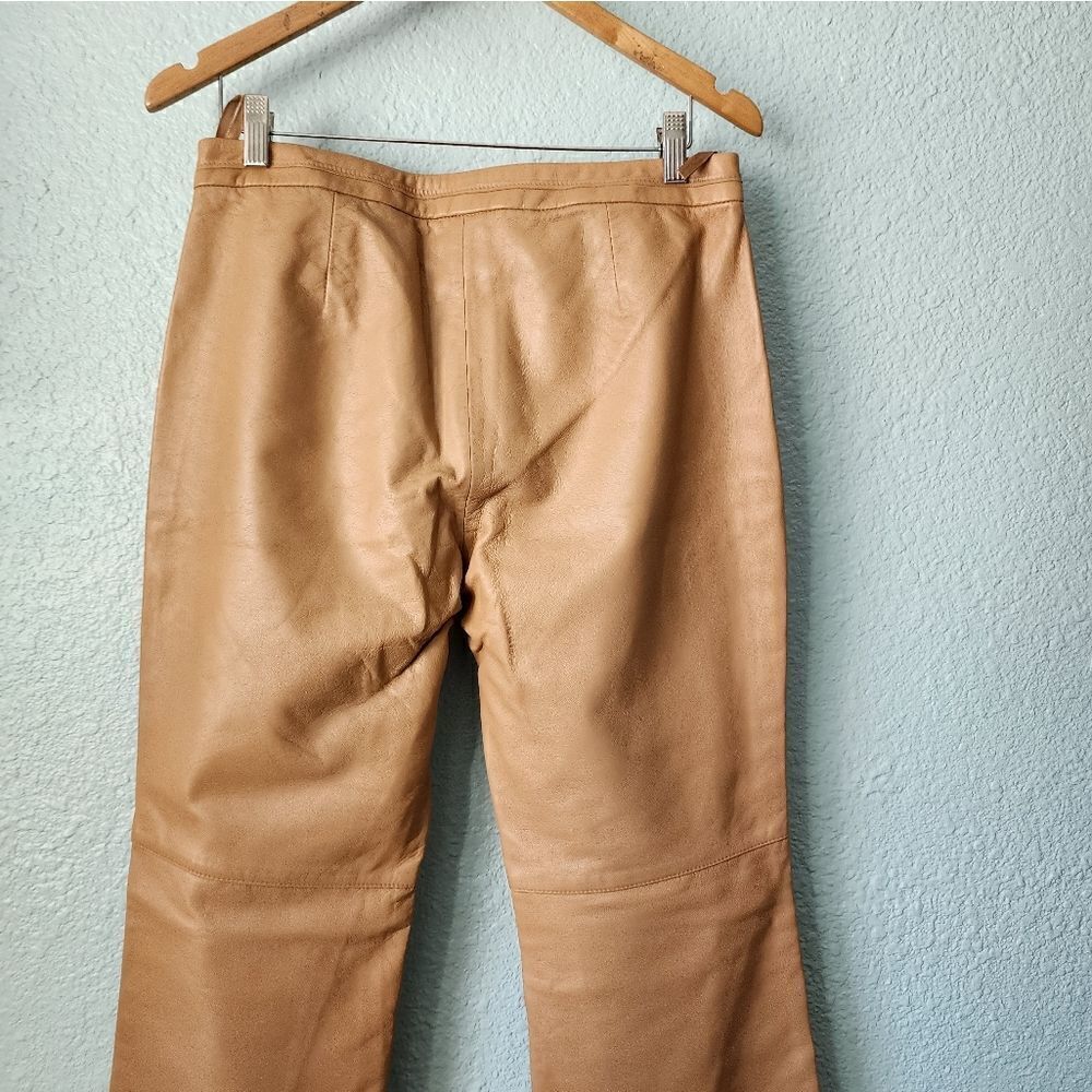 Hugo Buscati the upscale minimalist leather flare pants - Picture 8 of 16